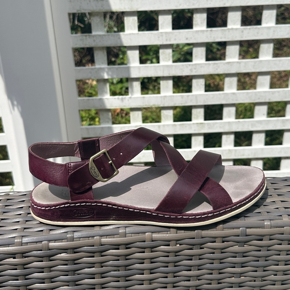Chaco Leather Wayfarer Sandal 9